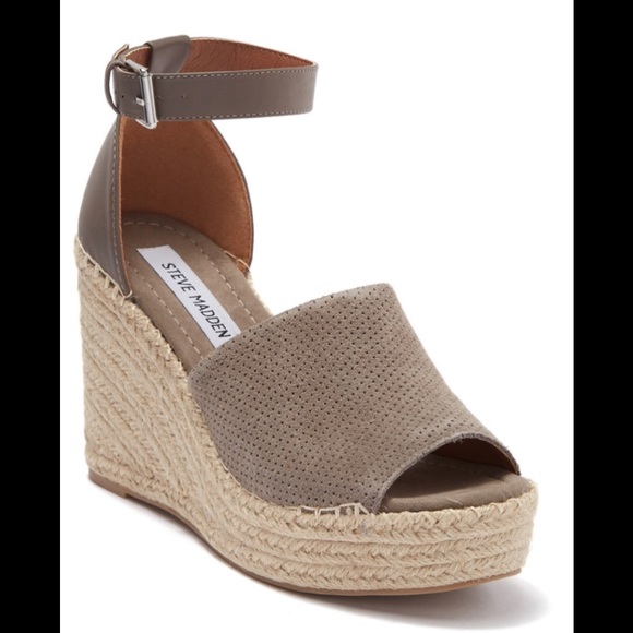 steve madden josey platform wedge espadrille sandal